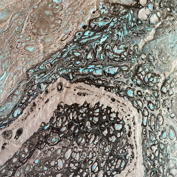 Original Fluid Art Painting - Picture 4 of 5